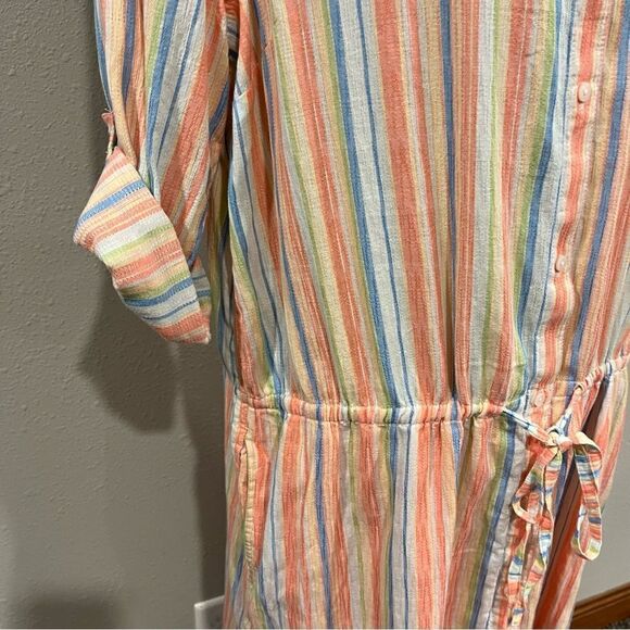Tommy Hilfiger striped button Down dress - Picture 5 of 16